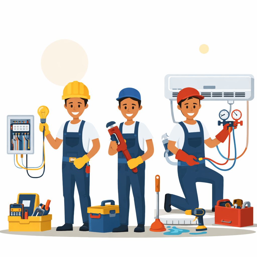 Equipe de manutenção